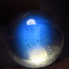AAAA - High Grade Quality - Rainbow Moonstone Cabochon Gorgeous Blue Full Flashy Fire size - 13x13 mm weight 11.25 cts High 8mm